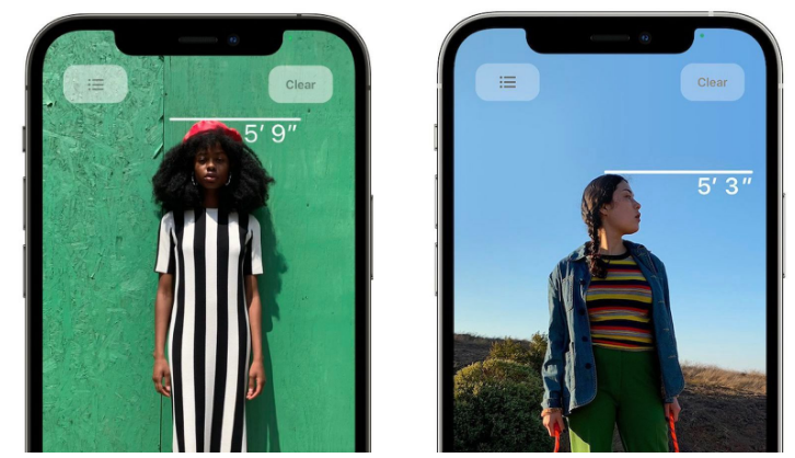 乌烈镇苹果服务网点分享通过iPhone激光雷达测量身高方法教程 