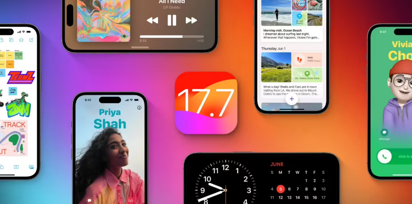 乌烈镇苹果手机维修分享苹果 iOS / iPadOS 17.7.1 正式版推送 